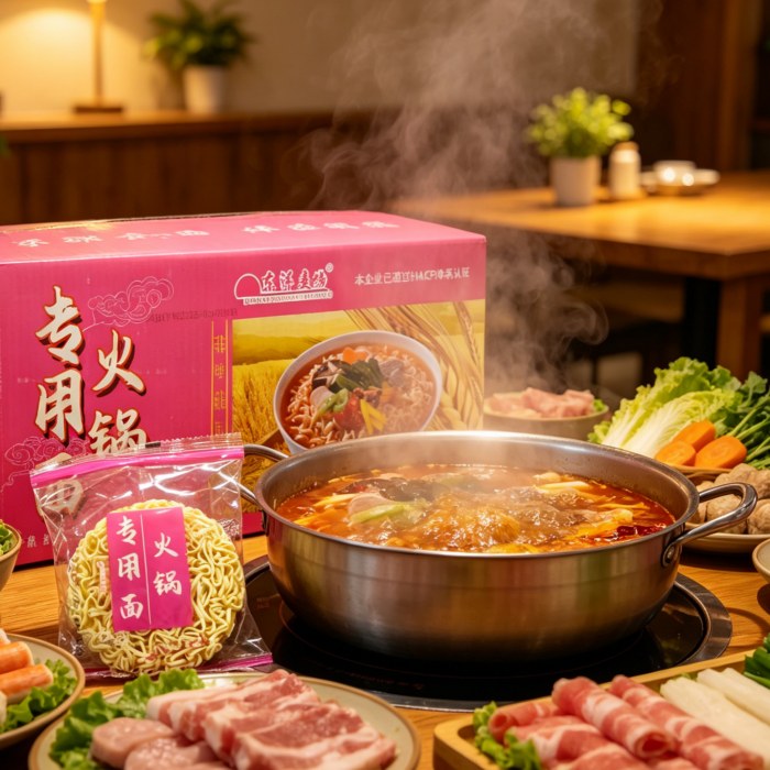 3,5 kg Hot Pot Malatang Nuudelipakkaus