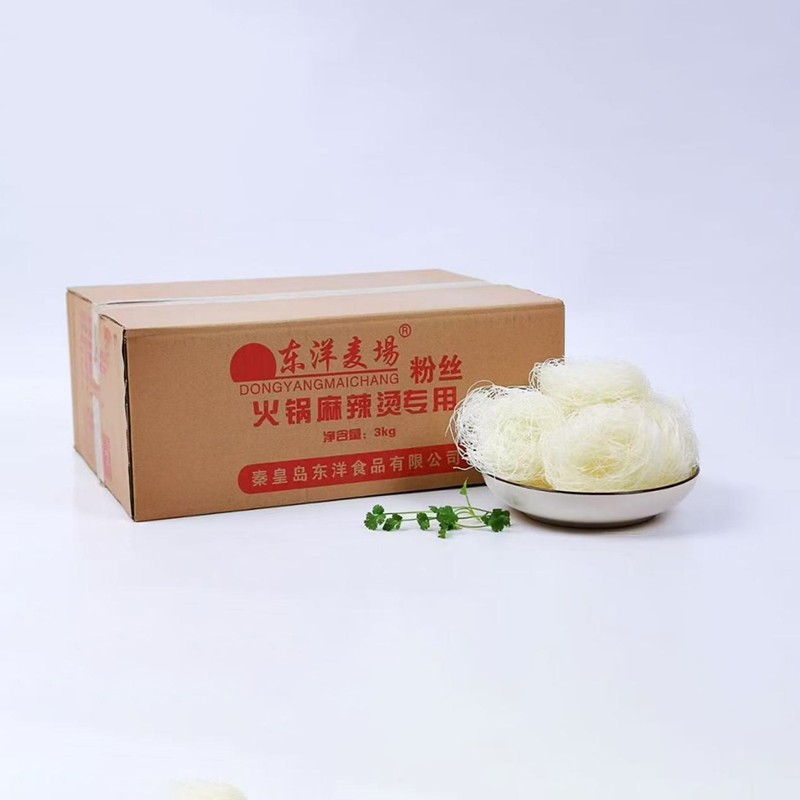 3kg Erikoistetut lasinuudelit Hot Pot Malatangille