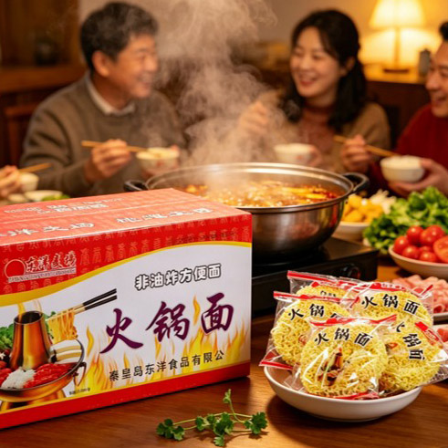 40g Instant Hot Pot Noodles -kertapakkaus